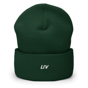 LIV Slant Logo Cuffed Beanie - LIV