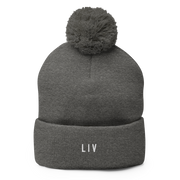 LIV Classic Logo Pom-Pom Beanie - LIV